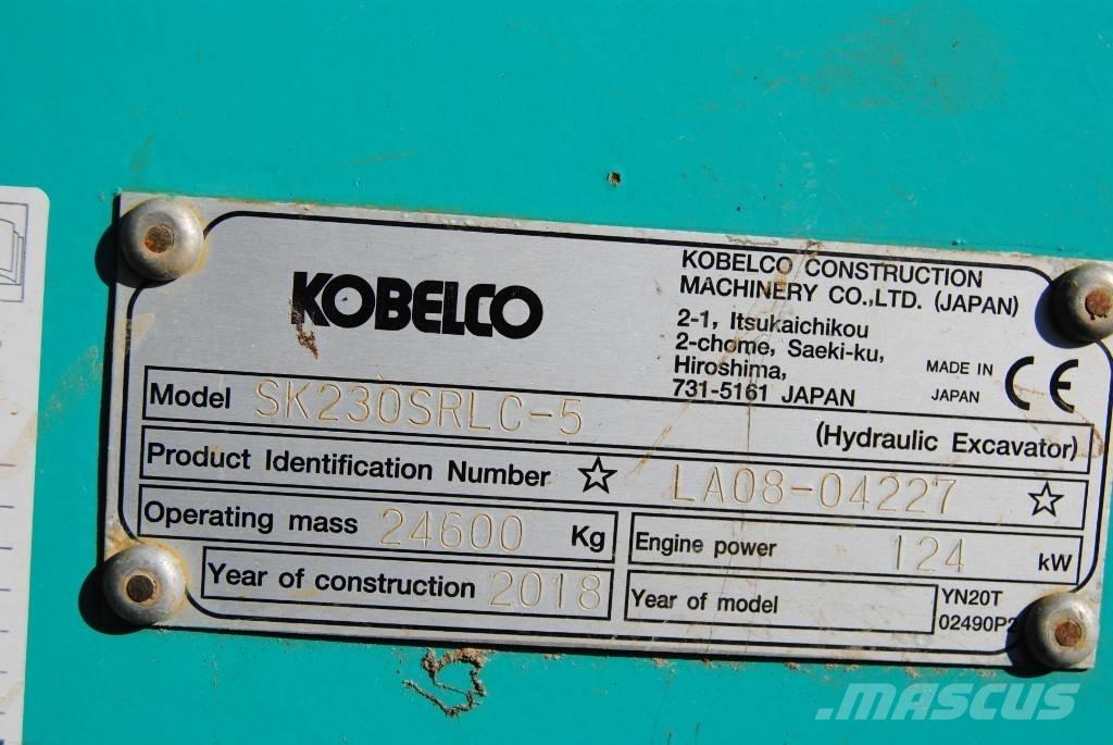 Kobelco SK230SRLC-5 Верижен екскаватор