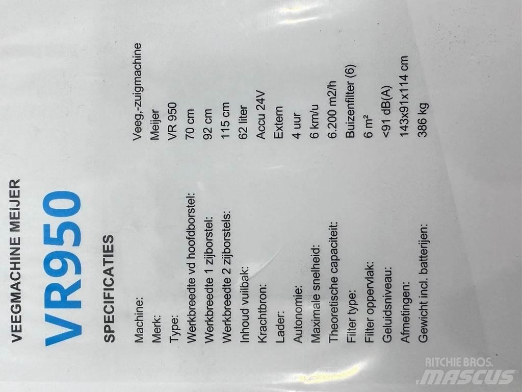Meijer VR950 Автоматични метачки с четки