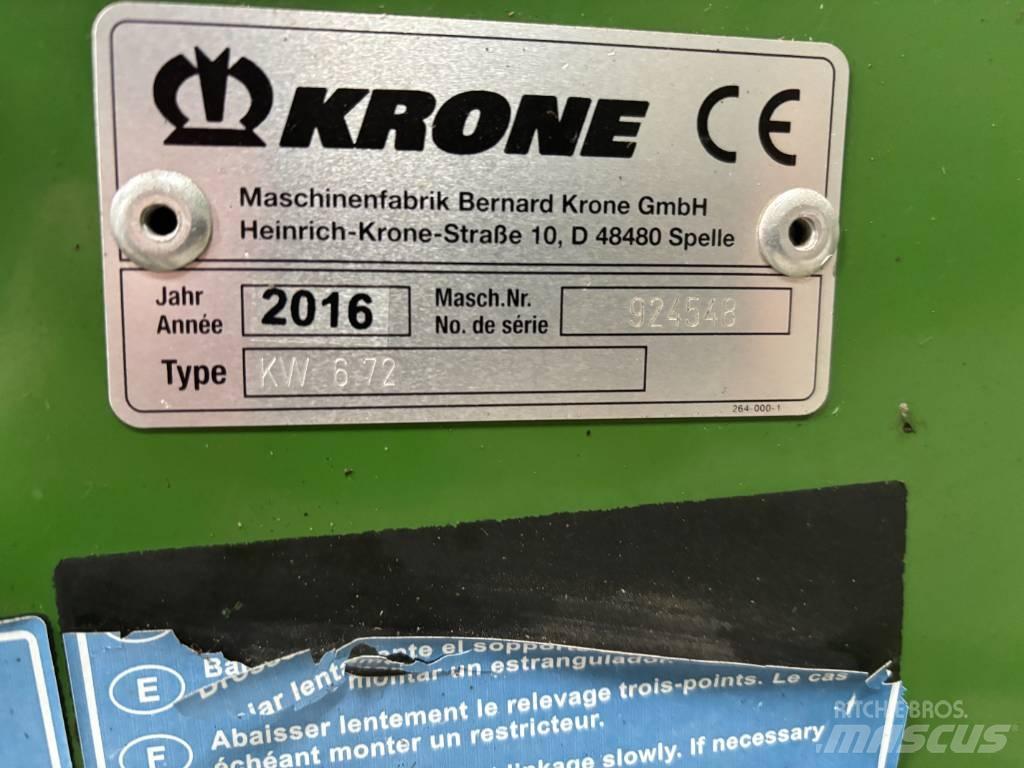 Krone KW 6.72/6 Гребла и сенообръщачки