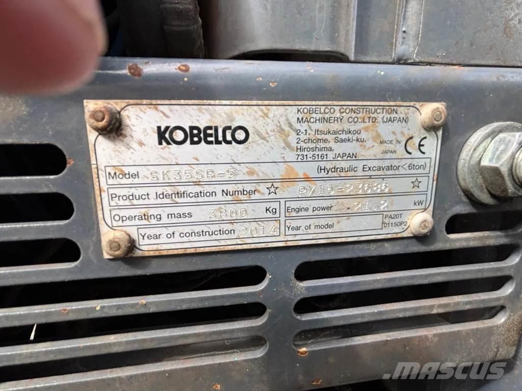 Kobelco SK35SR-5 Мини екскаватори < 7 т