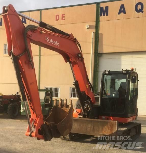Kubota KX 080-4 Средни екскаватори 7т - 12т