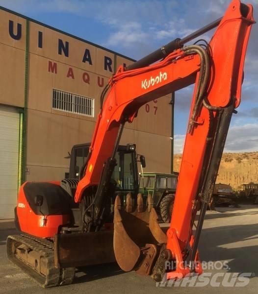 Kubota KX 080-4 Средни екскаватори 7т - 12т