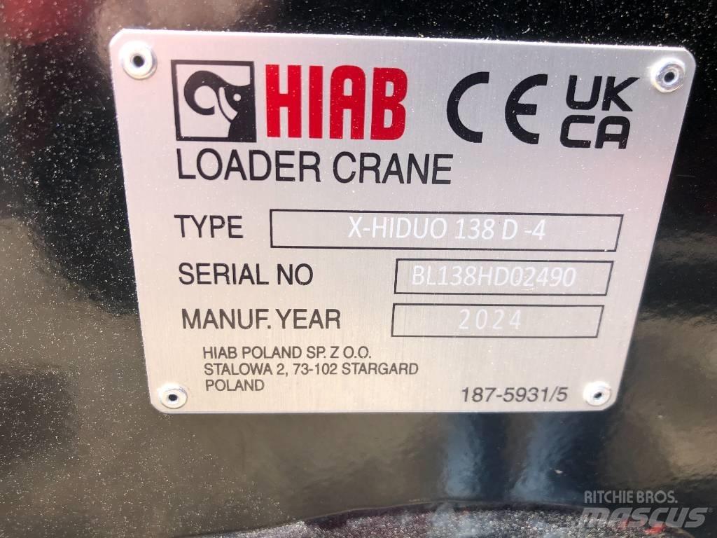 HIAB X-HiDuo 138 D-4 Товарещи кранове