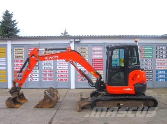 Kubota U 48-4 Мини екскаватори < 7 т