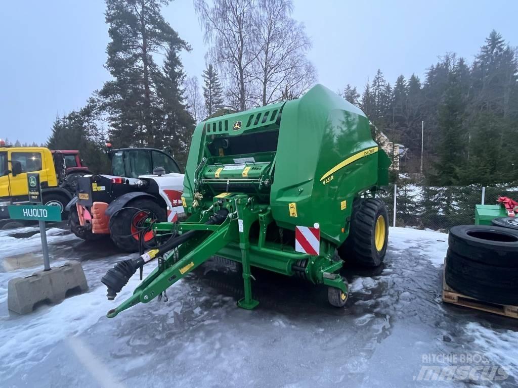John Deere V451R Сламопреси за кръгли бали
