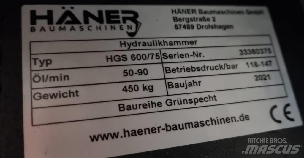 Häner HGS 600/75 Чукове/Раздробители
