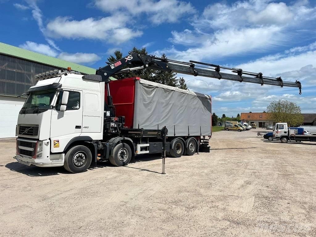 Volvo FH 460 Полуремаркета за стърготини
