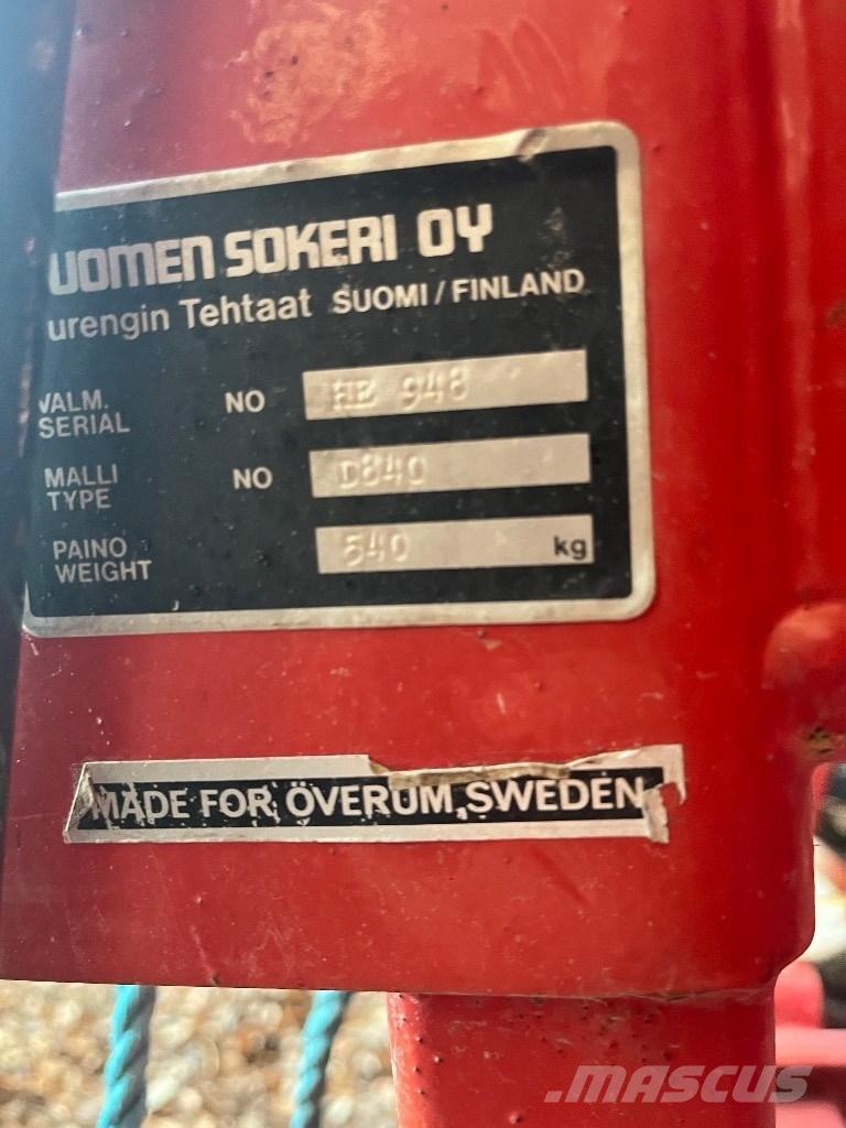 Överum D840 Редосеялки