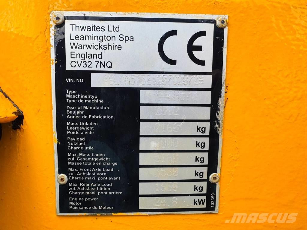 Thwaites MACH 573 Странични самосвали