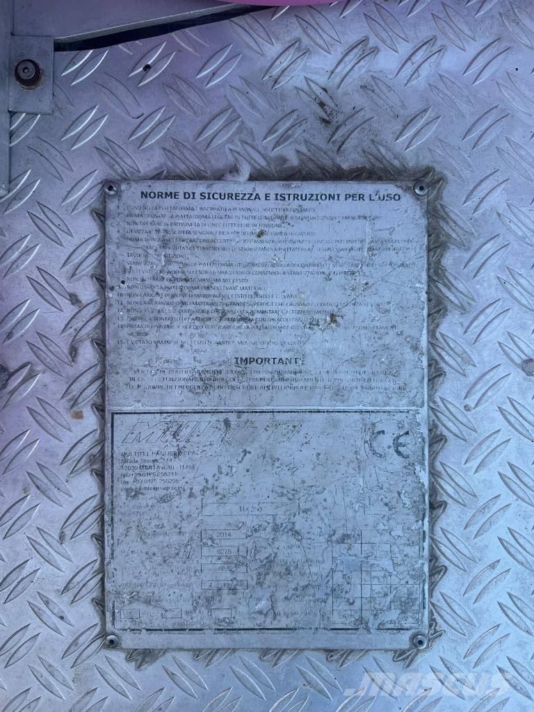 Multitel MX 250 Моторизирани платформи с талига