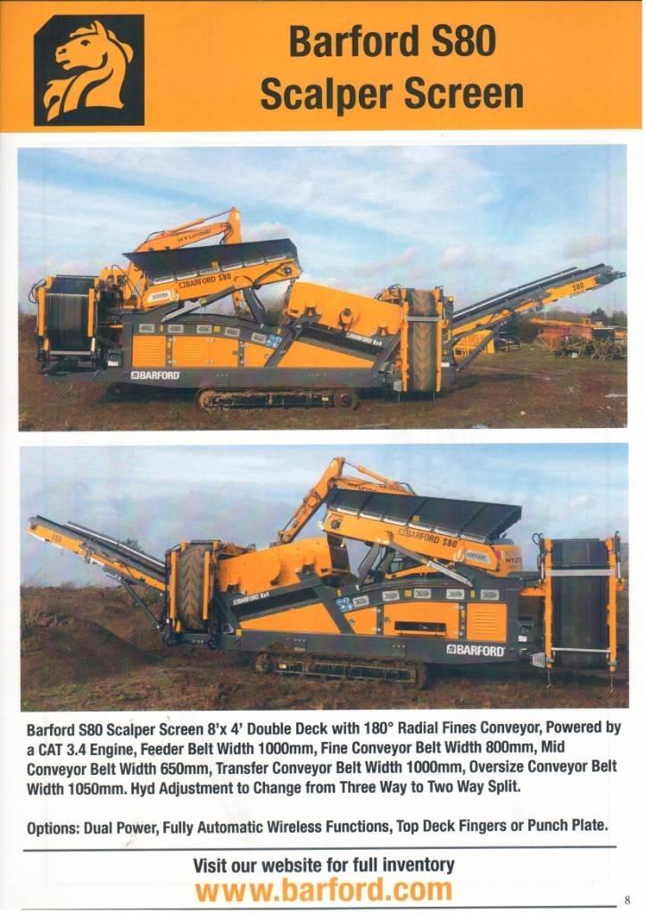 Barford S80 Пресяващи и Сортиращи