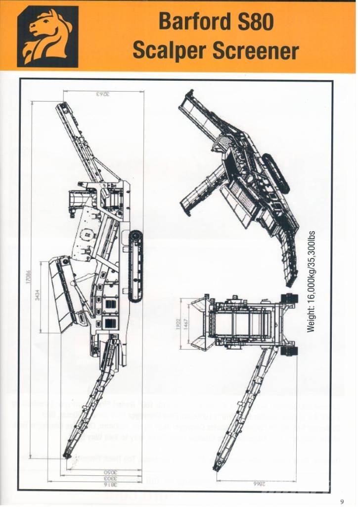 Barford S80 Пресяващи и Сортиращи