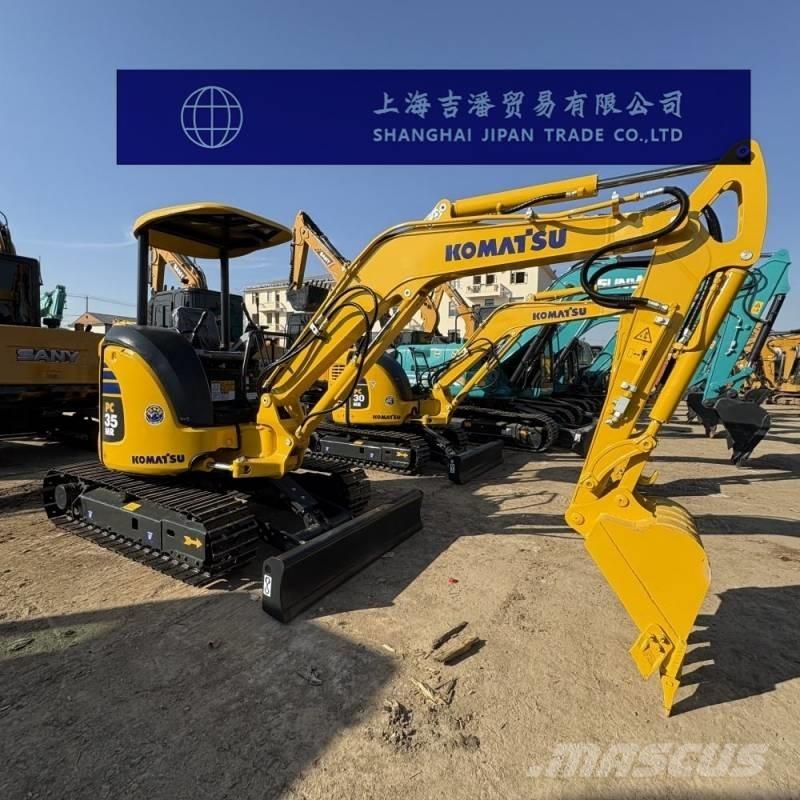 Komatsu PC 35 MR Мини екскаватори < 7 т