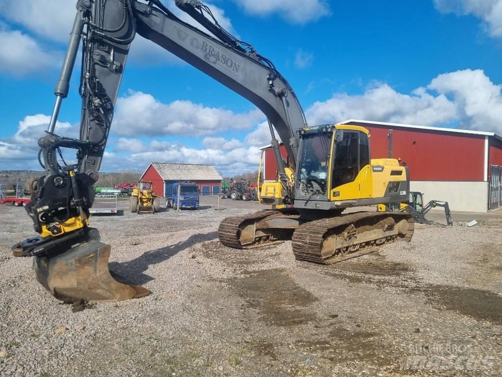 Volvo EC 220 DL Верижен екскаватор