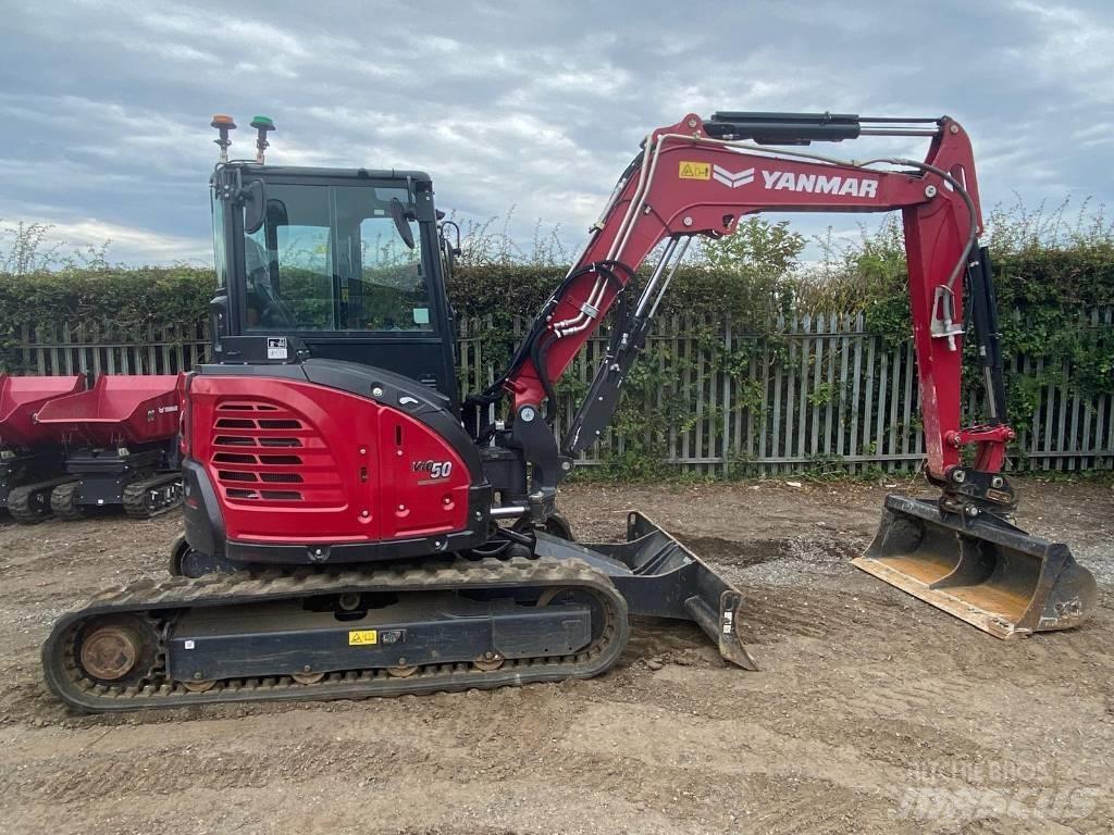 Yanmar Vio 50-6B Мини екскаватори < 7 т
