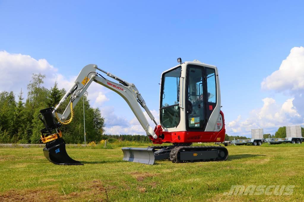 Takeuchi TB216 Мини екскаватори < 7 т