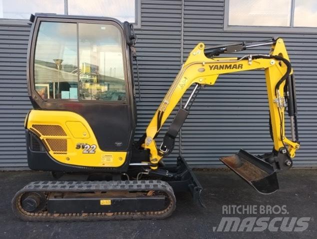 Yanmar sv22 Мини екскаватори < 7 т