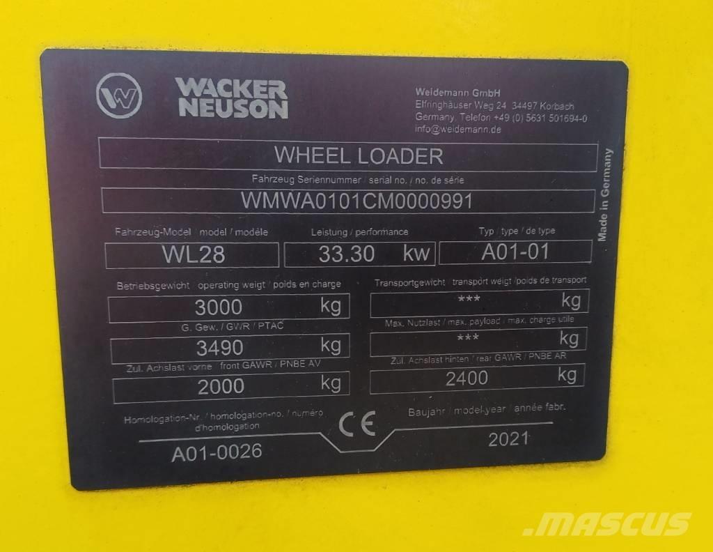 Wacker Neuson WL 28 Колесни товарачи