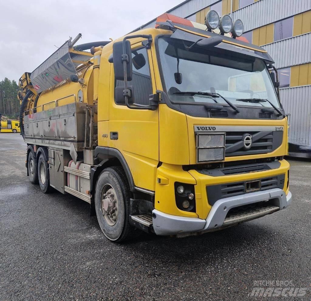 Volvo FM 460 Комби / вакуум камиони
