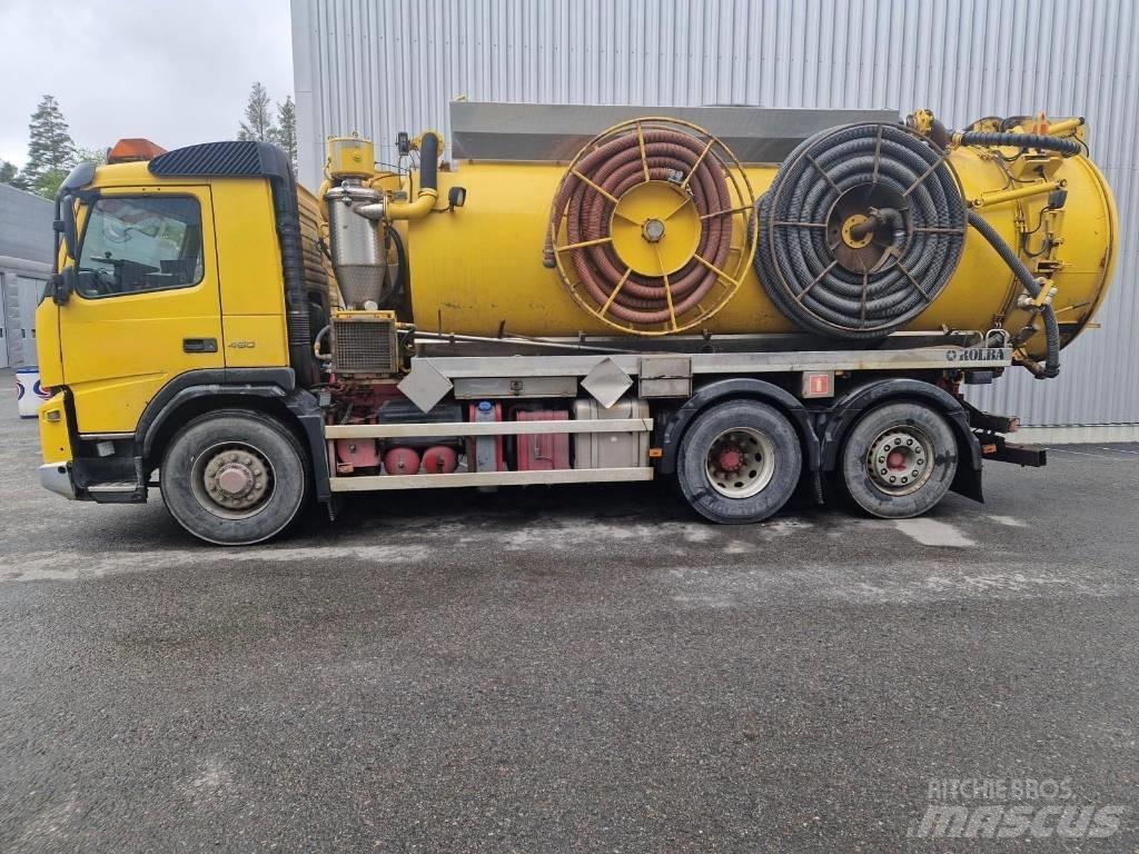 Volvo FM 460 Комби / вакуум камиони
