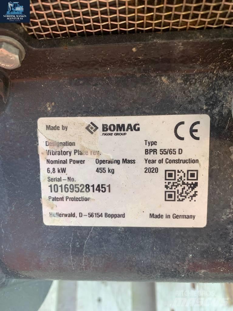 Bomag BPR 55/65 D Уплътнители за плочи
