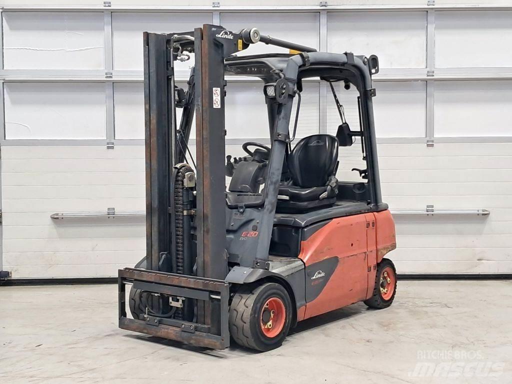 Linde E20PL-02 Електрически вилични кари-повдигачи