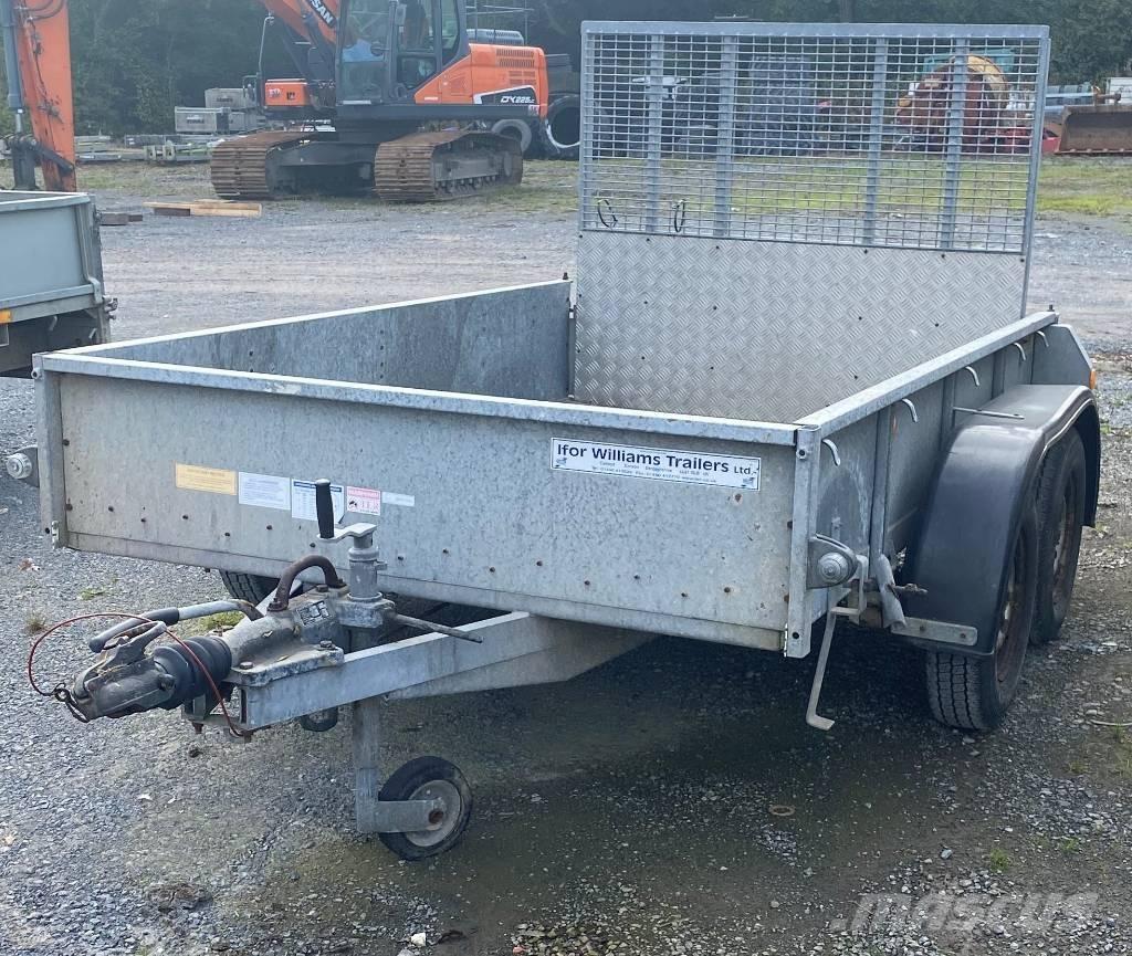 Ifor Williams GD85 Ремаркета за бали