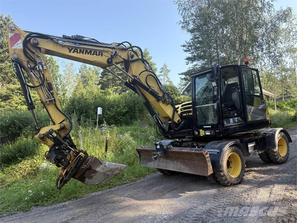 Yanmar B110W Колесни екскаватори