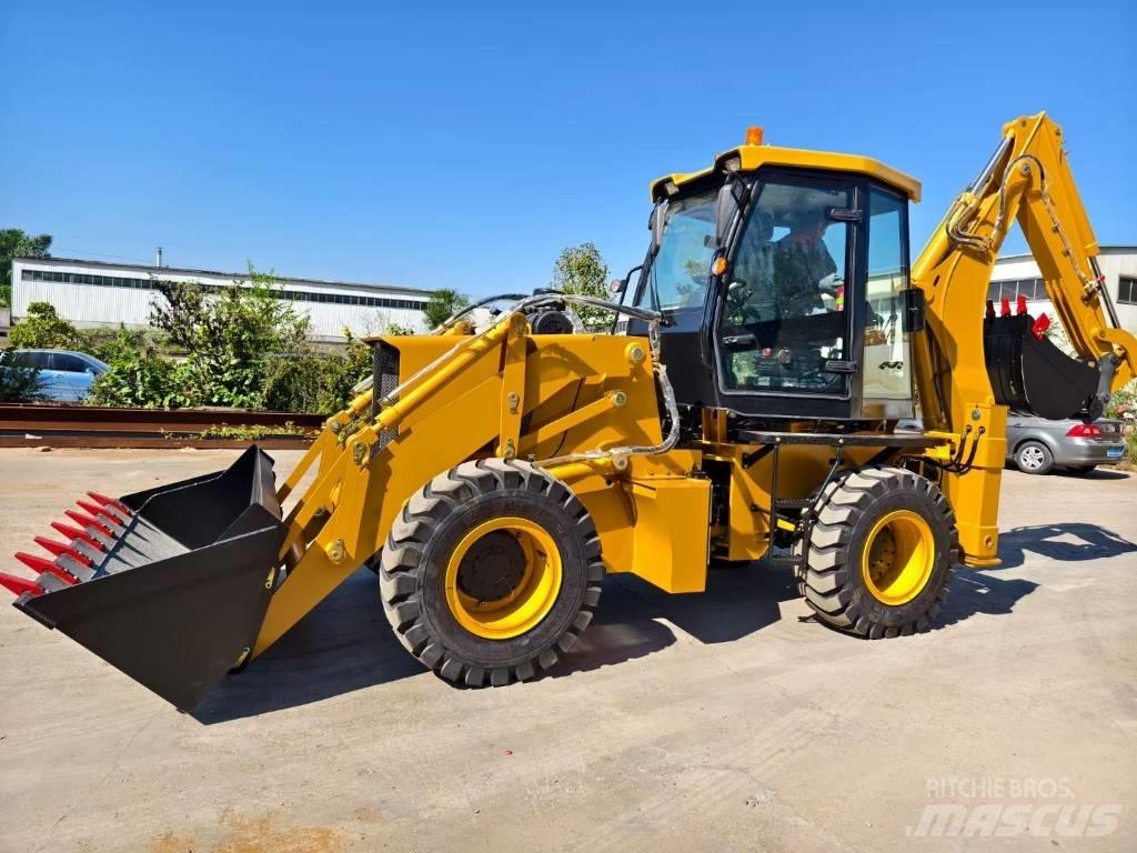 JCB 4 CX Товарач със заден ексватор
