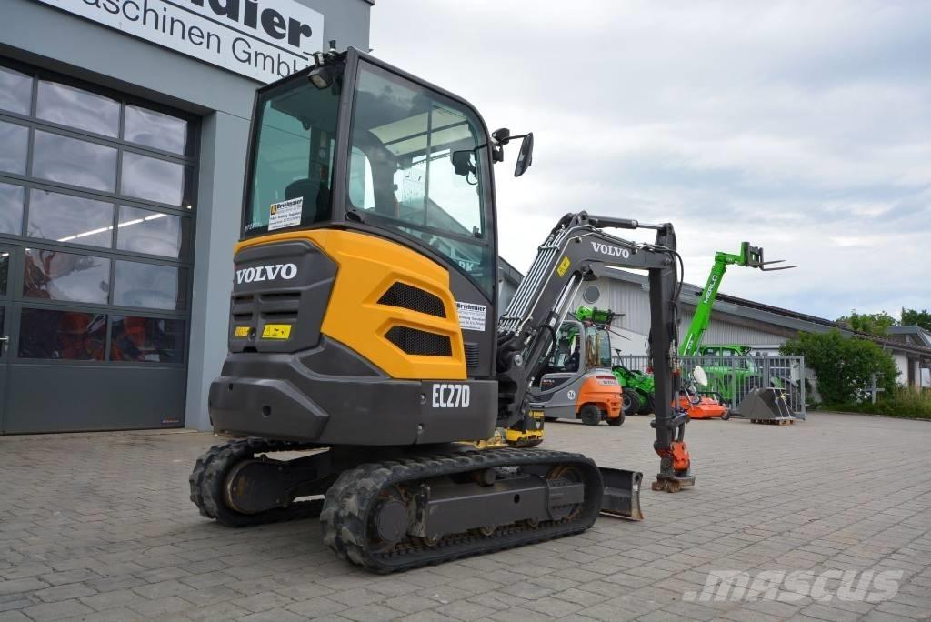 Volvo EC 27 D Мини екскаватори < 7 т
