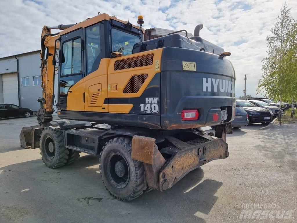 Hyundai HW 140 Колесни екскаватори