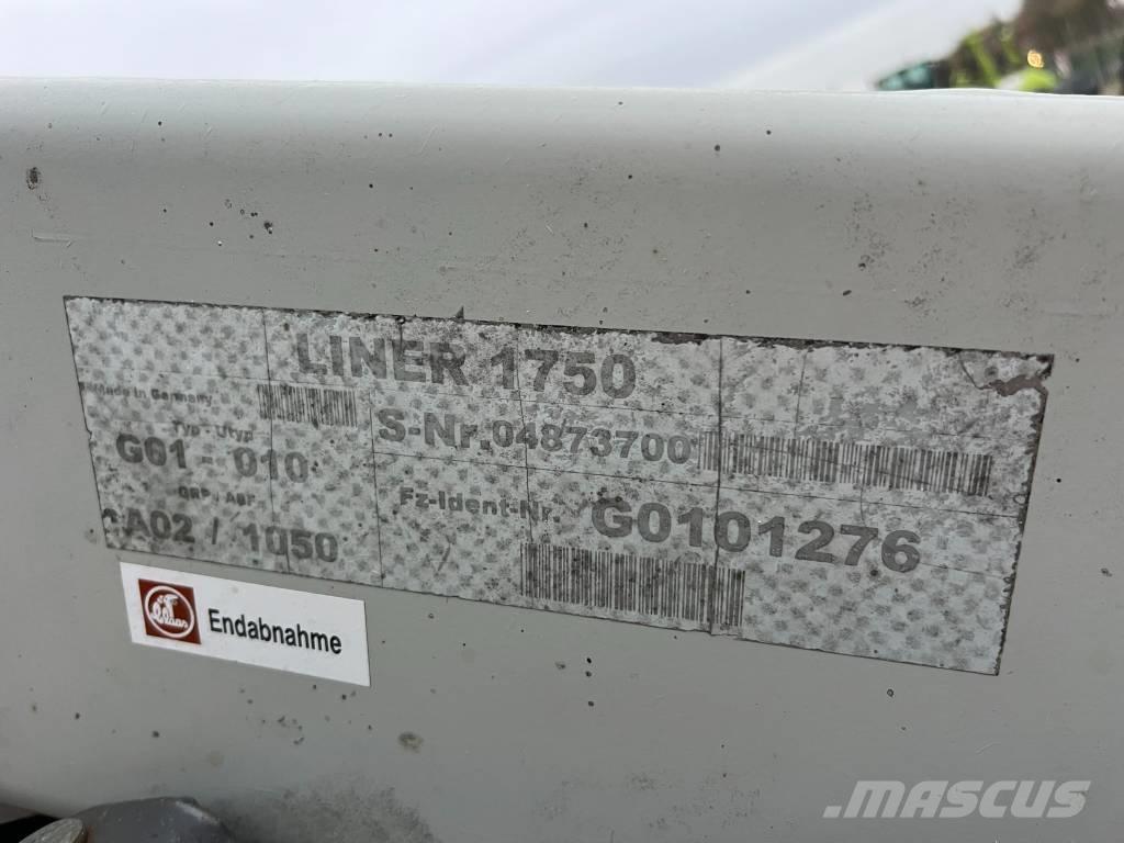 CLAAS Liner 1750 Уиндроуърс/Косачки за сено и др.
