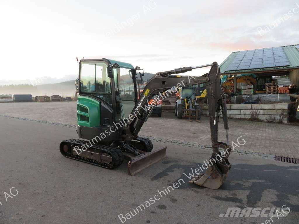 Volvo ECR 25 D Мини екскаватори < 7 т