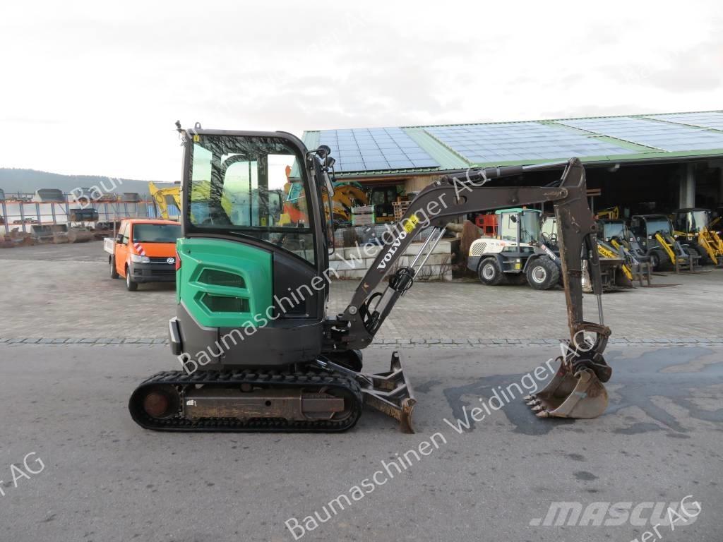 Volvo ECR 25 D Мини екскаватори < 7 т