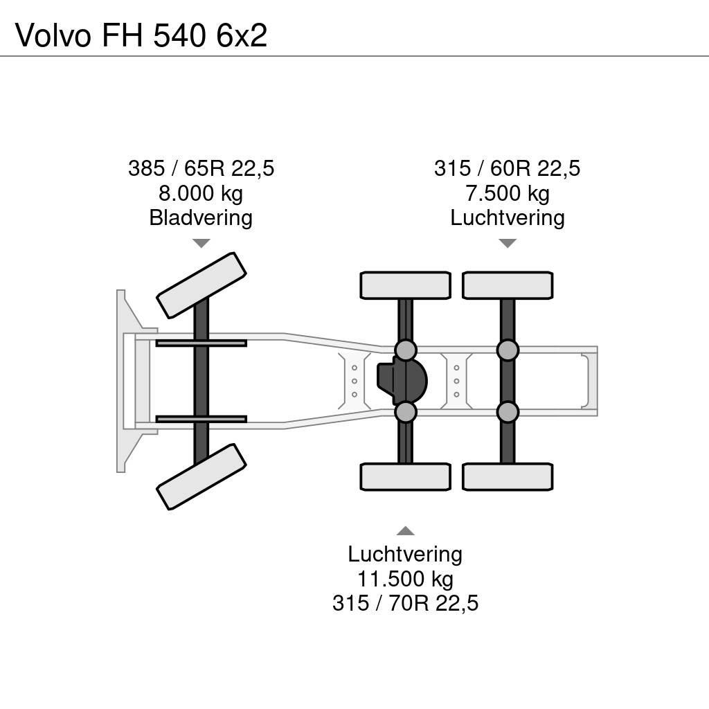 Volvo FH 540 6x2 Влекачи