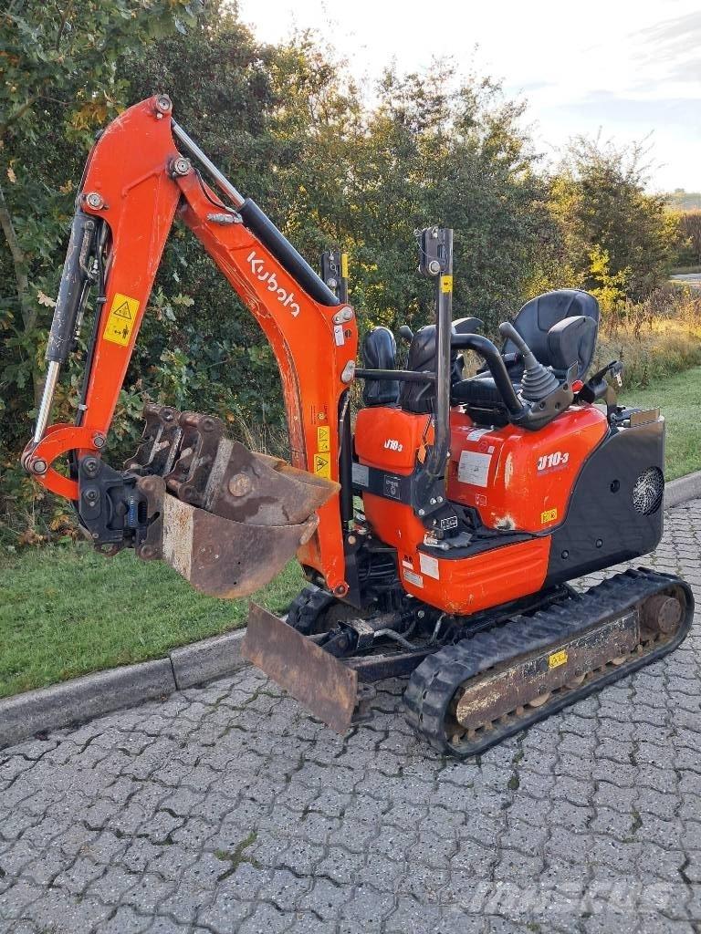 Kubota U 10-3 Мини екскаватори < 7 т