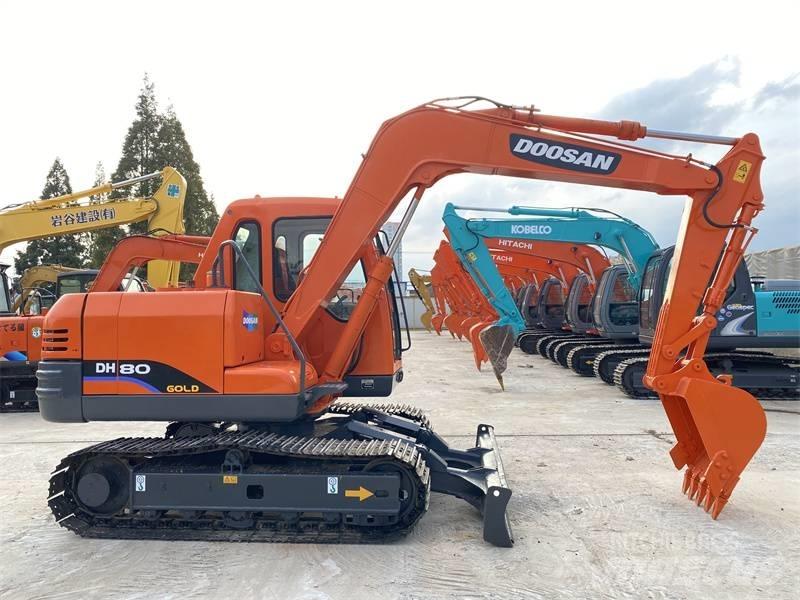 Doosan DH 80 Мини екскаватори < 7 т