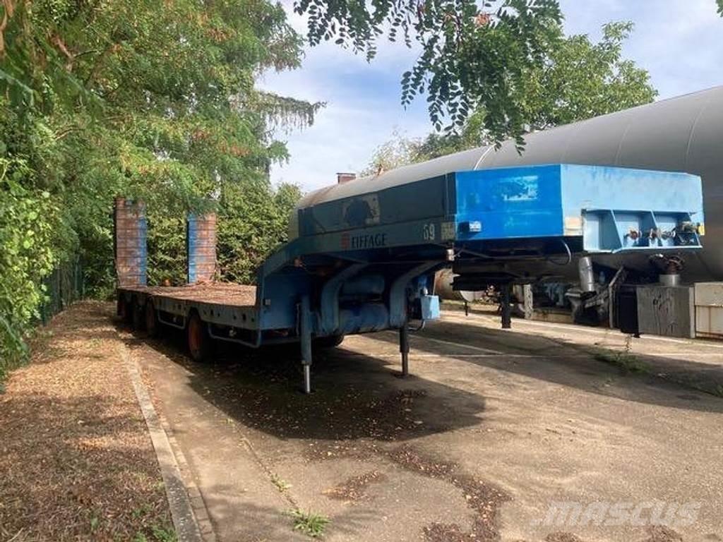 Nicolas B4037D Плоскоподови / Бордови полуремаркета
