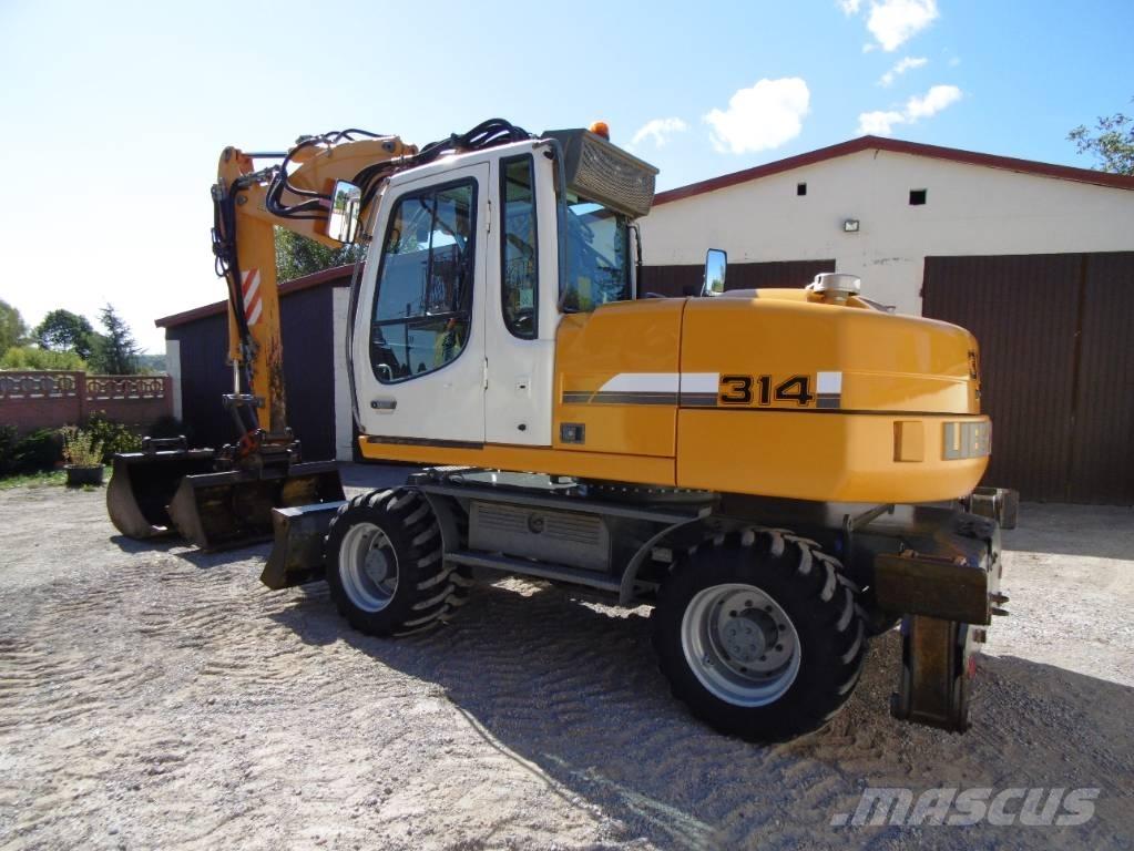 Liebherr A314 Колесни екскаватори