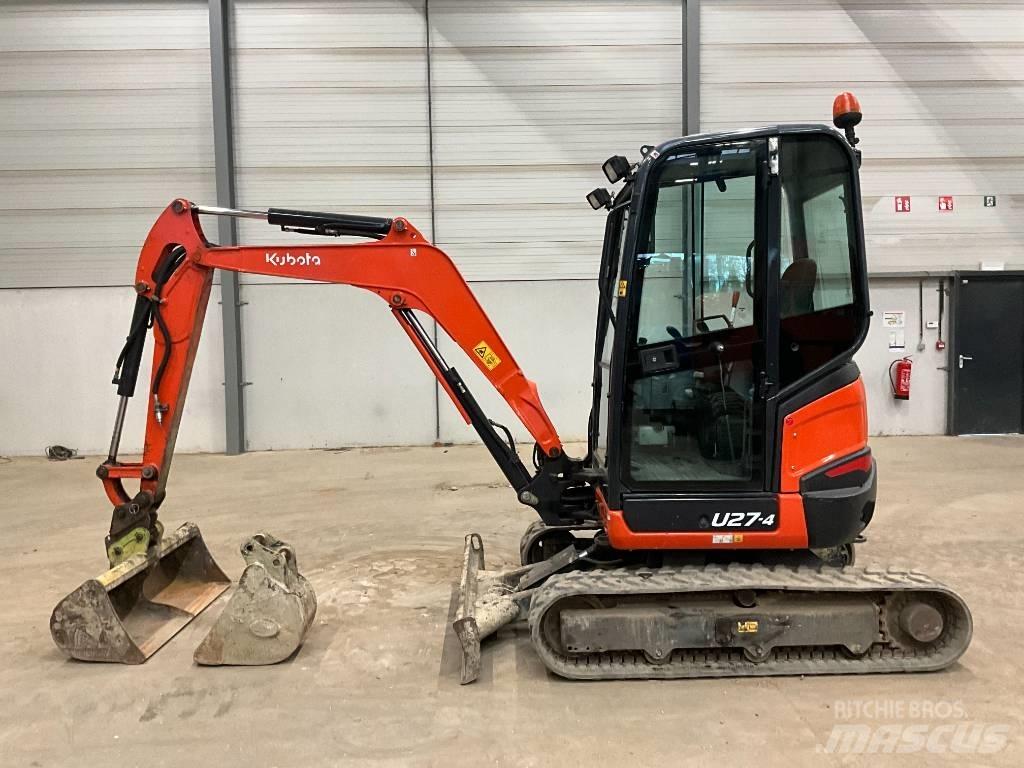 Kubota U 27-4 Мини екскаватори < 7 т
