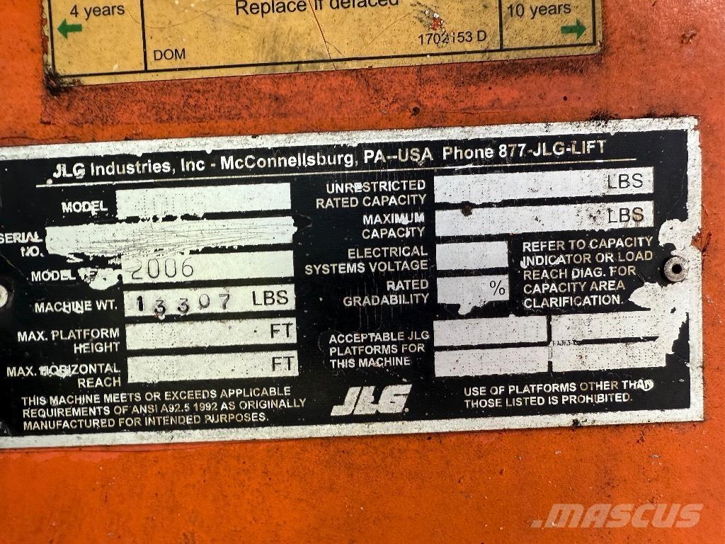 JLG 400 S Телескопични повдигачи
