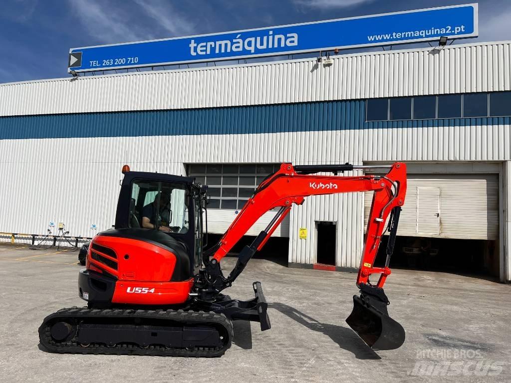 Kubota U 55-4 Мини екскаватори < 7 т