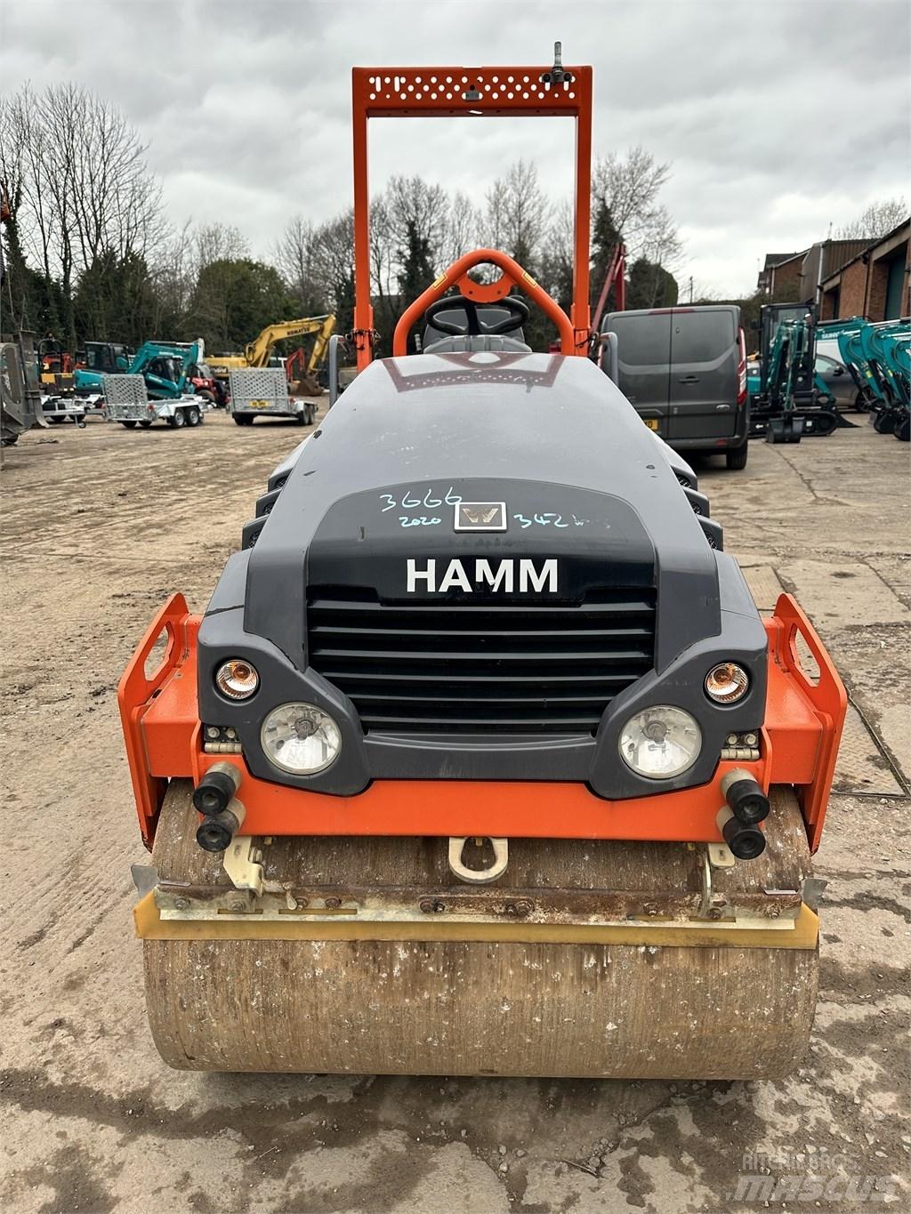 Hamm HD 12 Двойни барабанни ролки
