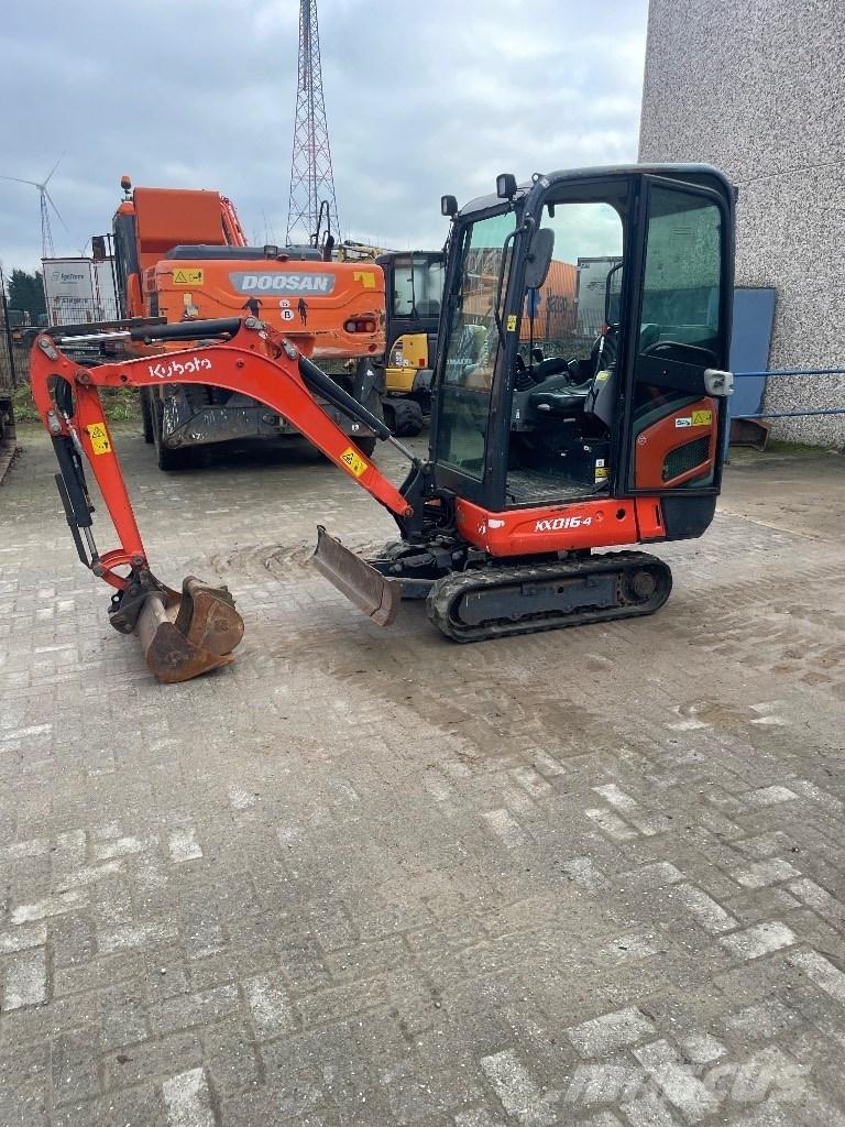 Kubota KX 016-4 Мини екскаватори < 7 т