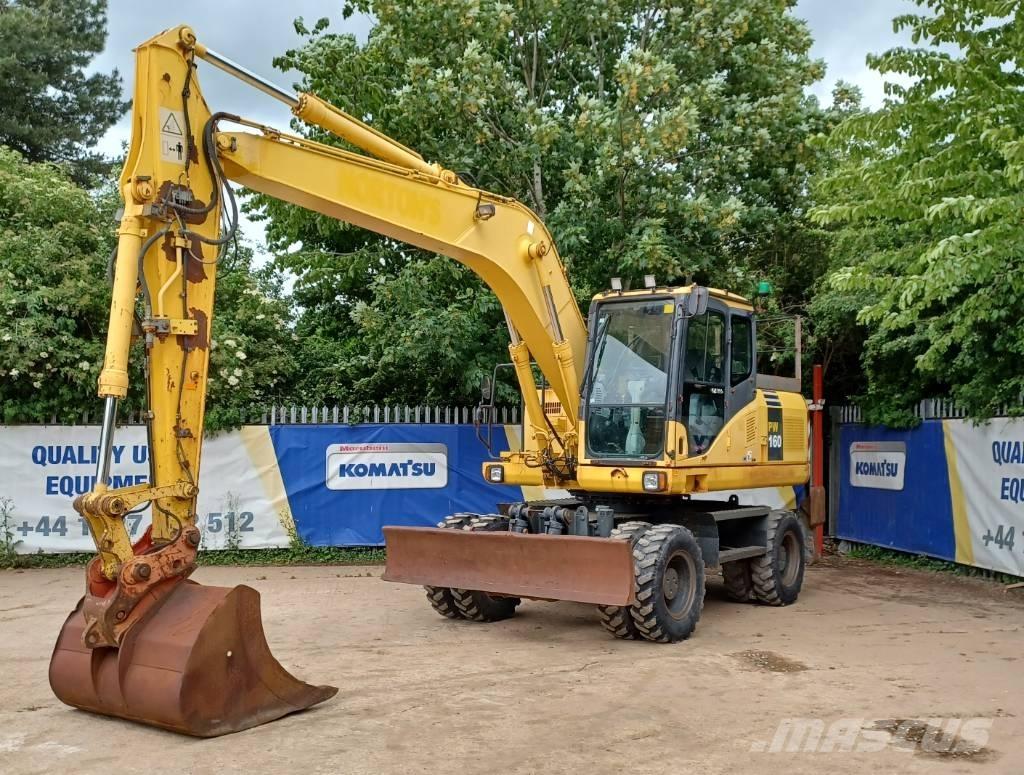 Komatsu PW 160-7 Колесни екскаватори