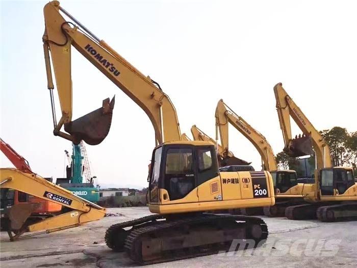 Komatsu PC 200-7 Верижен екскаватор
