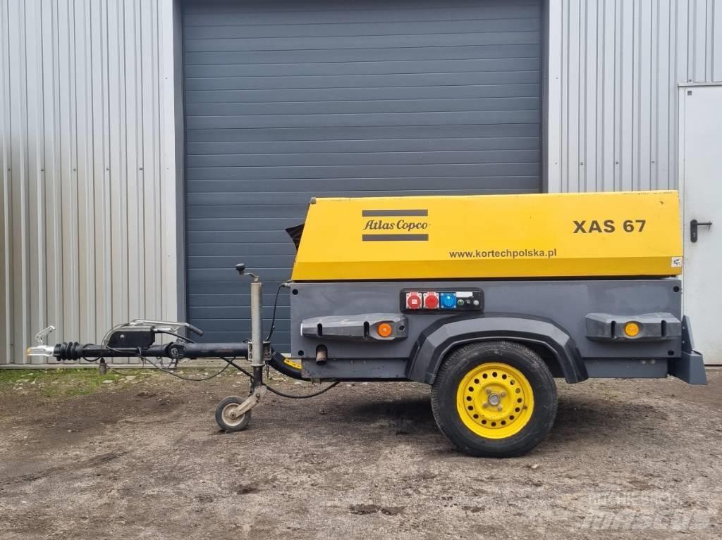 Atlas Copco XAS 67 Компресори
