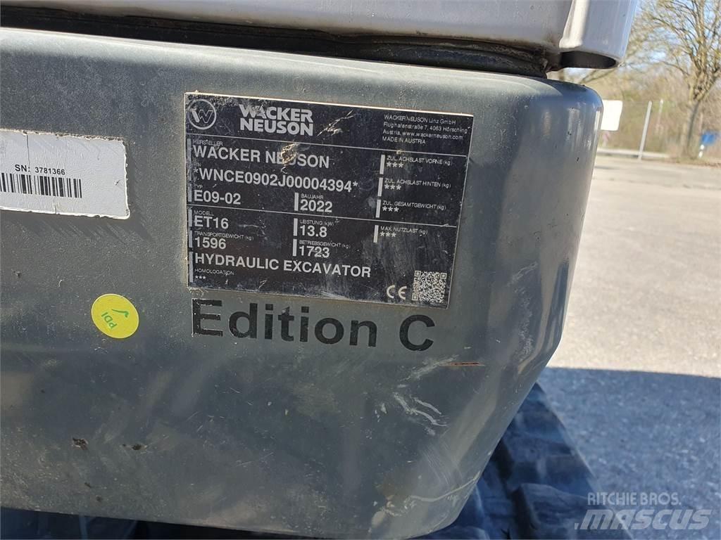 Wacker Neuson ET16 Верижен екскаватор