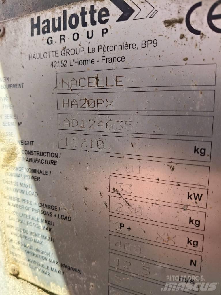 Haulotte HA 20 PX Съчленени стрелови подемници