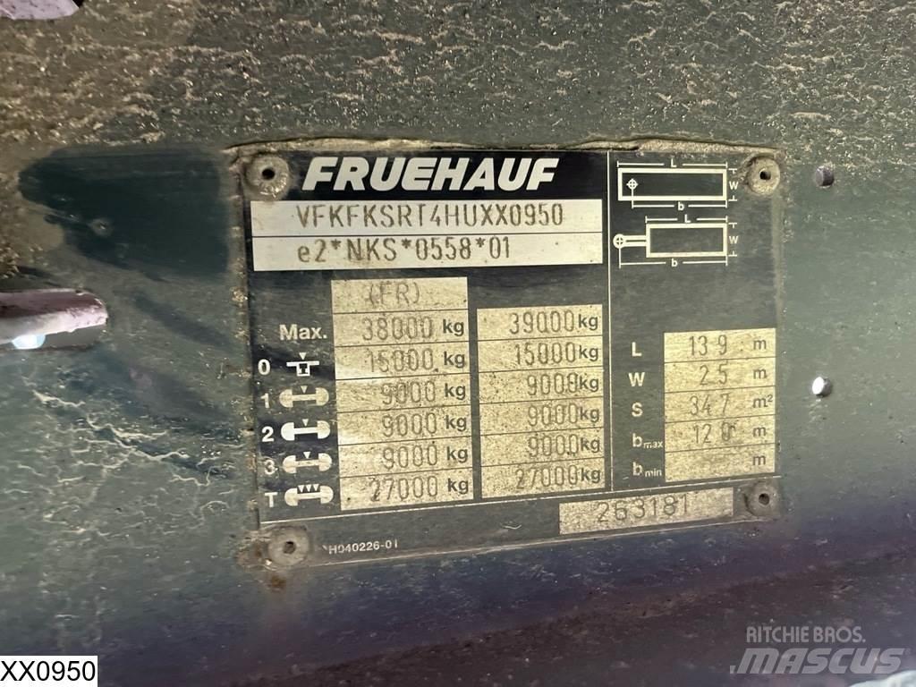 Fruehauf Tautliner Брезентови полуремаркета
